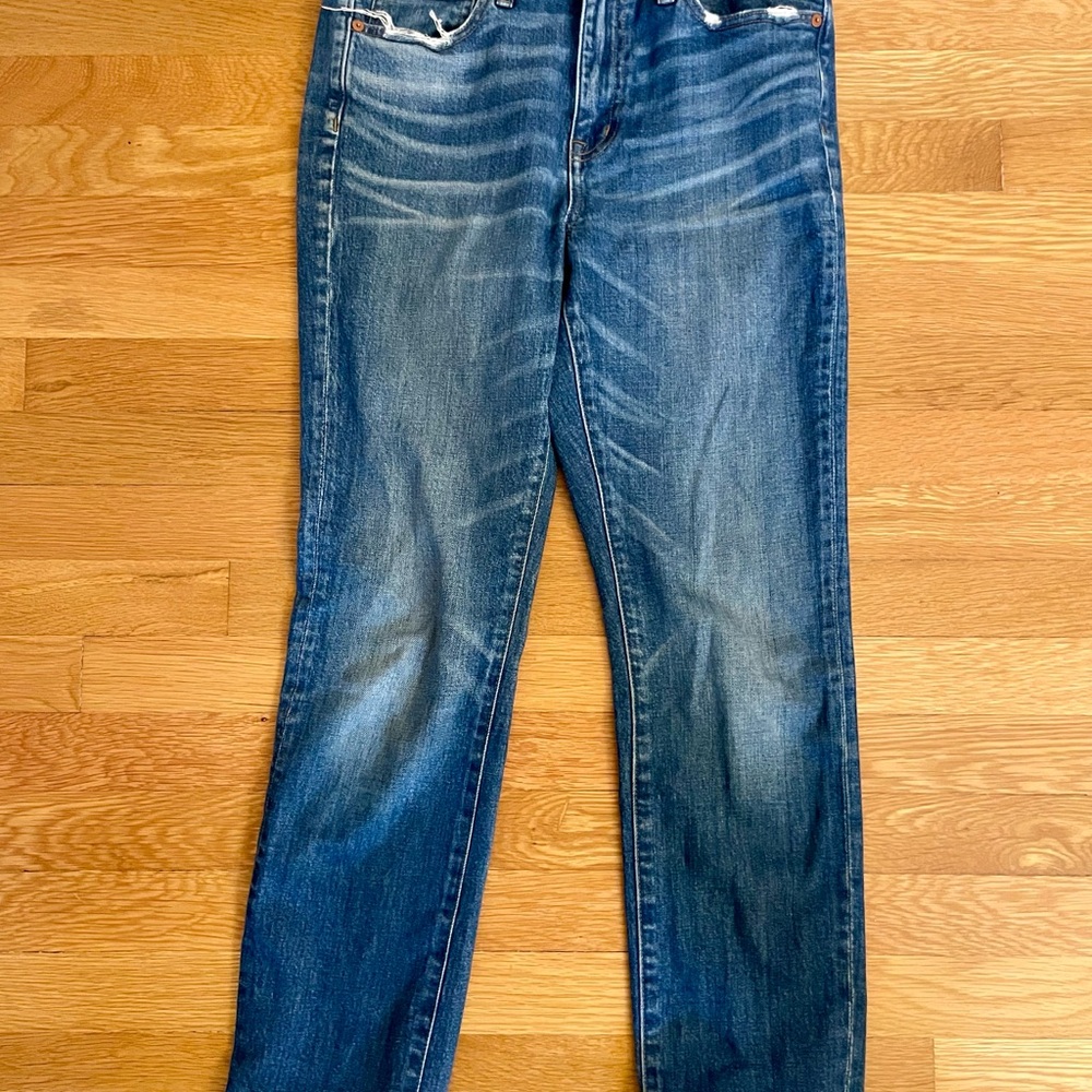 Madewell Classic Blue Denim Jeans